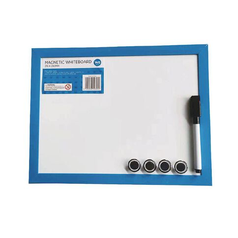 WS Magnetic Whiteboard 215mm x 280mm Assorted