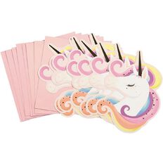 Artwrap Unicorn Invitations & Envelopes 8 Pack