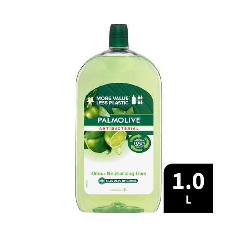 Palmolive Antibacterial Liquid Lime Hand Wash Refill 1L