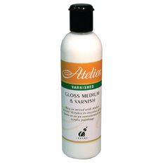 Atelier Gloss Medium & Varnish 250ml