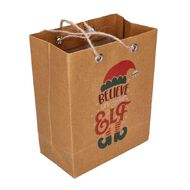 Wonderland Kraft Gift Bag Assorted Small