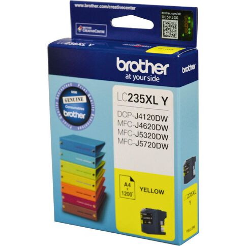 Brother Ink LC235XL Yellow (1200 Pages)