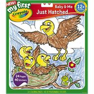 Crayola My First Baby & Me Color & Activity Pad 24 Pages