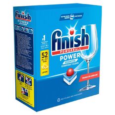 Finish Power Essential Dishwashing Tablets Lemon Sparkle 52 Pack