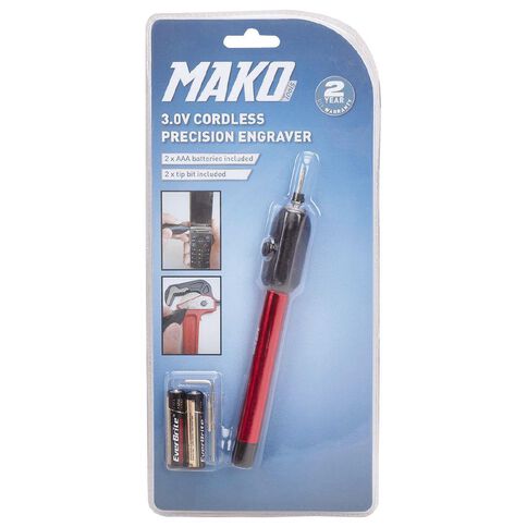 Mako Cordless Precision Engraver 3.0v