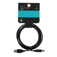 Tech.Inc USB-A to USB-B Printer Cable 2m
