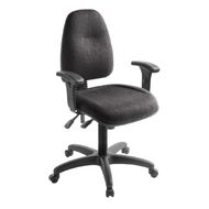 Eden Spectrum Deluxe 3 Highback Ergonomic Chair with Arms Anthracite
