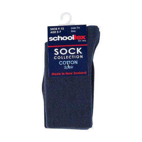Schooltex Under the Knee Socks 2 Pack