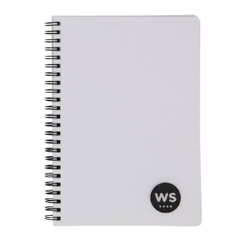 WS Notebook PP Wiro 200 Pages Soft Cover White A5 A5