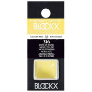 BLOCKX Watercolour Half Pan S3 316 Nickel Yellow