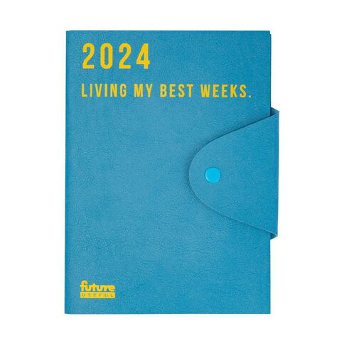 1 pcs 2024 A7 Mini Portable Agenda Book Diary Weekly Planner