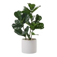 Living & Co Artificial Evergreen Plant in Pot 38cm