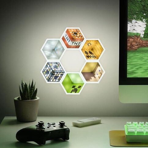 Paladone Minecraft Hexagon Lights