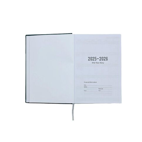WS Mid Year Diary Day To Page 2025-26 Green