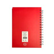 Disney 100 Mickey Notebook Spiral Red Mid A5