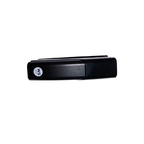 WS Stapler Plastic Half Strip 20 Sheet Black