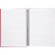WS Notebook Wiro 200 Pages Hard Back Red A5