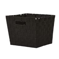 Living & Co Woven Basket Black Medium