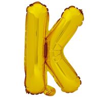 Artwrap Foil Balloon K Gold 35cm