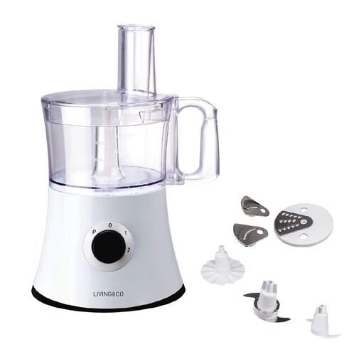 Living & Co Food Processor 500W White