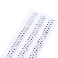 Uniti Bling Borders Silver Assorted