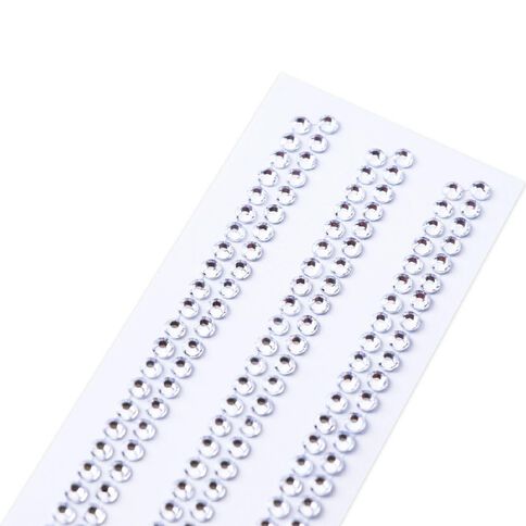Uniti Bling Borders Silver Assorted