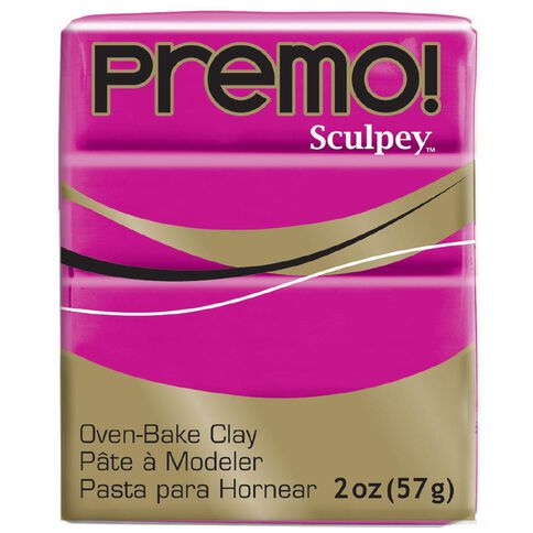 Sculpey Premo Accent Clay 57g Fuchsia Pink