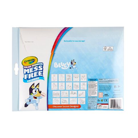Crayola Colour Wonder Foldalope Bluey