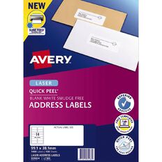Avery Laser Quick Peel Labels L7163-14 Pack 100
