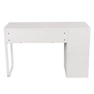 Workspace Moda Bookcase Desk White