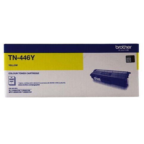 Brother Toner TN446Y Yellow (6500 Pages)