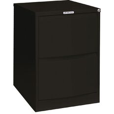 Precision Classic Filing Cabinet 2 Drawer Matt Black