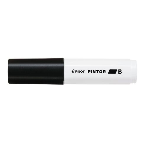 Pilot Pintor Chisel Broad 8.0mm Tip Marker Black Black