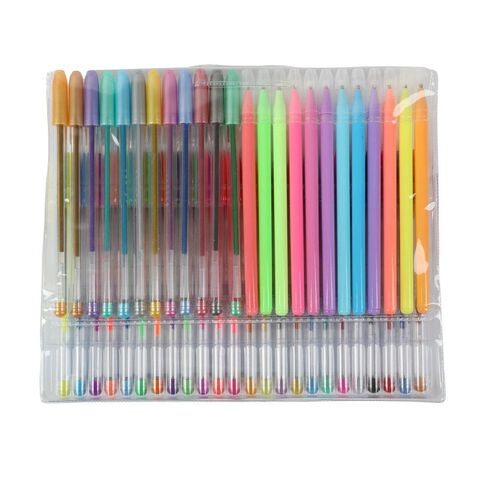 WS Gel Pens Assorted Colours 48 Pack