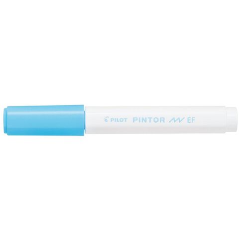 Pilot Pintor Marker Bullet Pastel Extra Fine 2.3mm Tip Blue