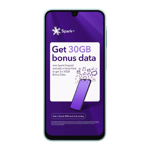 Samsung Galaxy A16 5G with Spark Sim Green Light