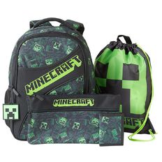 Minecraft Minecraft Backpack Set 5 Piece