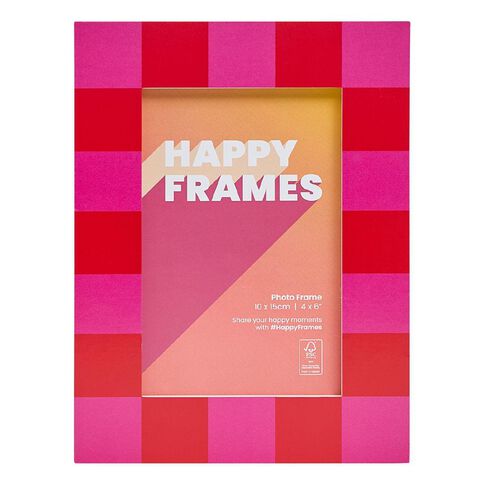 Happy Frames Checked & Gingham