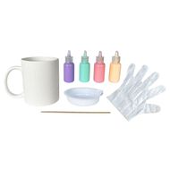 Kookie Paint Pouring Mug Color Box