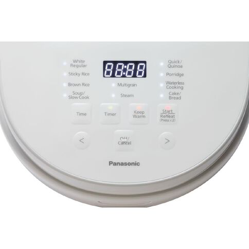 Panasonic 1L Multifunction Rice Cooker White SR-DL104WST