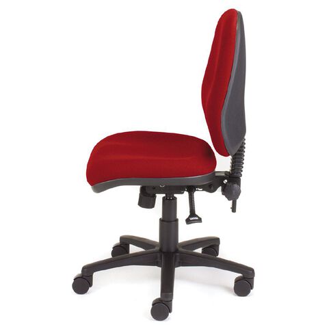 Chair Solutions Ergon Highback Chair Red Mid