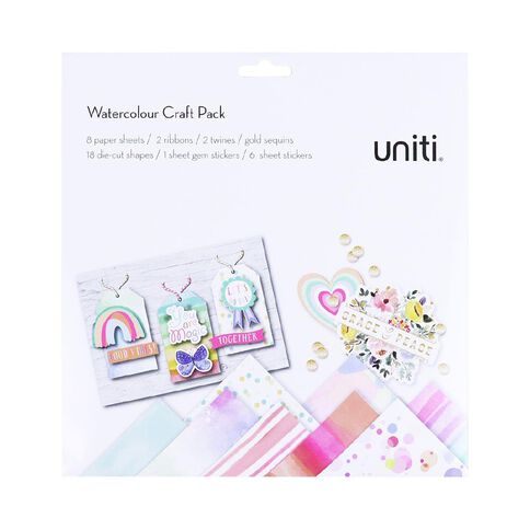 Uniti Watercolour Craft Pack
