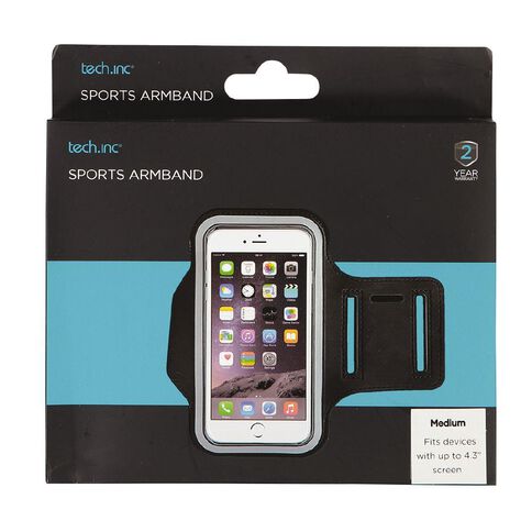 Tech.Inc Sports Armband Up to 4.3 inch Screen Medium