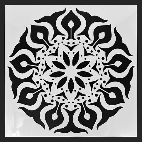 Uniti Stencils Mandela 4 Set 12 inch
