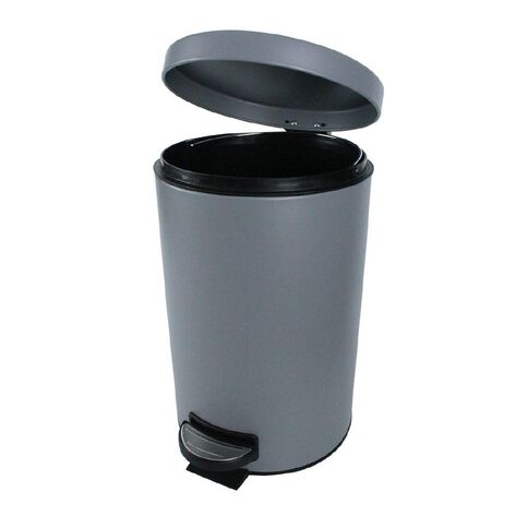 Living & Co Pedal Bin Grey 12L