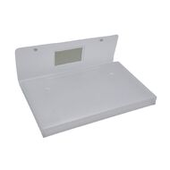 WS Gusset Dome Document Wallet Clear A4