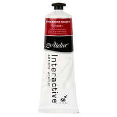Atelier S3 Acrylic Paint Quinacridone Magenta 80ml