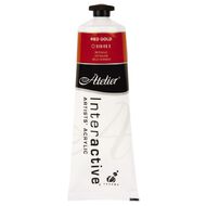 Atelier S3 Acrylic Paint Red Gold 80ml