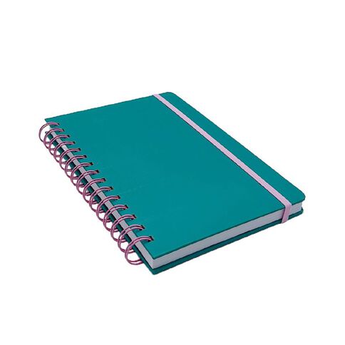 Uniti Clubhouse Hardcover Notebook Debossed Green Dark