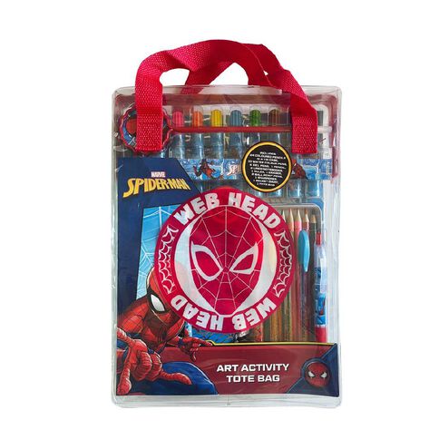 Spider-Man Art Activity Tote Bag 49 Pieces